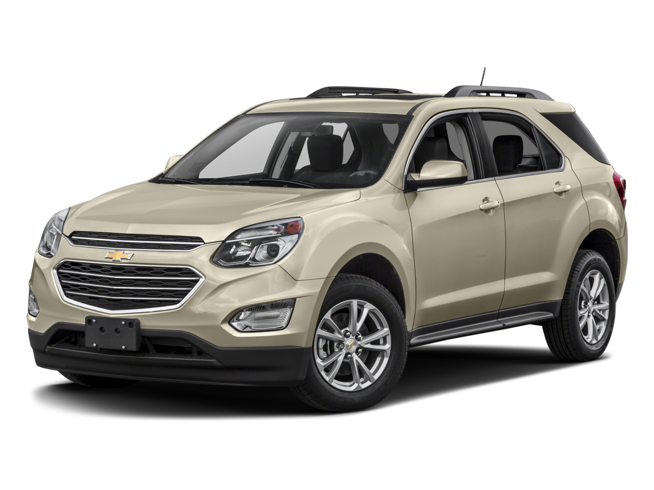 2017 Chevrolet Equinox LT in Silver Ice Metallic — front three-quarter view