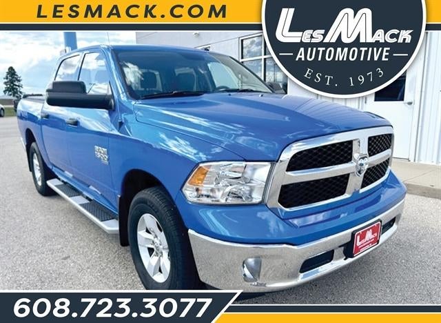 2022 RAM 1500 Classic Tradesman in Blue — front three-quarter view