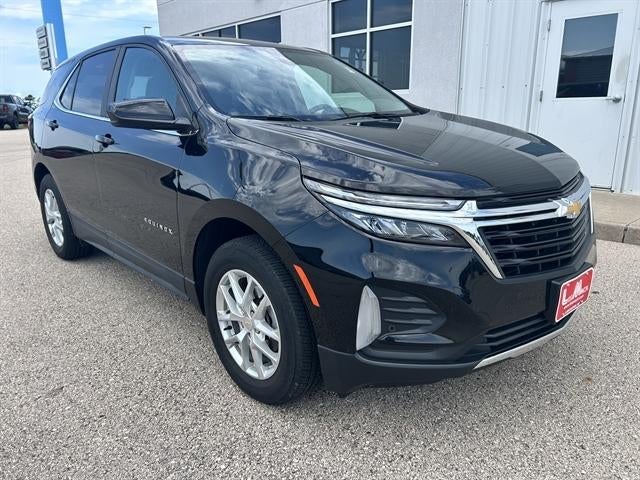 2023 Chevrolet Equinox LT in Mosaic Black Metallic — front three-quarter view
