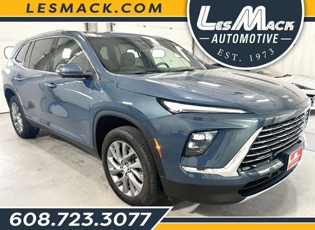 2025 Buick Enclave Preferred in Ocean Blue Metallic — front three-quarter view