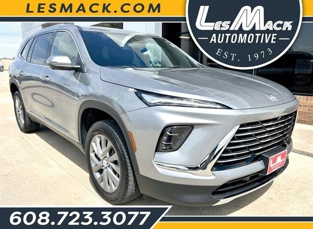 2025 Buick Enclave Preferred in Moonstone Gray Metallic — front three-quarter view